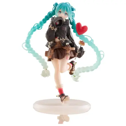 Hatsune Miku Hatsune Fashion Outdoor Spring Ver. PVC szobor figura 18 cm      termékfotó