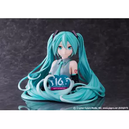 Hatsune Miku Hatsune Miku 16th Anniversary mellszobor figura 25 cm termékfotója