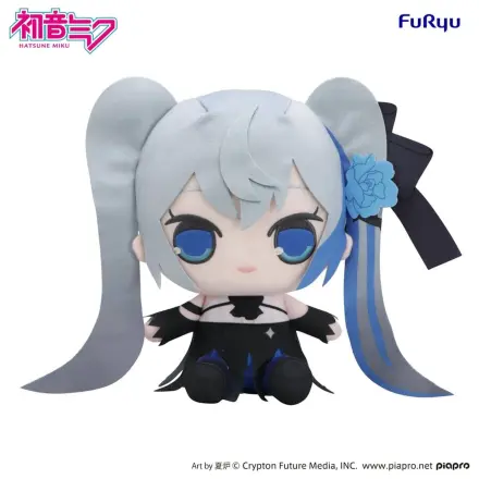 Hatsune Miku Kyurumaru Big plüss figura Blue Rose 28 cm termékfotó