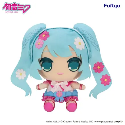 Hatsune Miku Kyurumaru Cosmos plüss figura 27 cm termékfotó