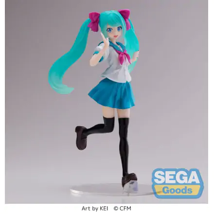 Hatsune Miku Luminasta Hatsune Miku 16th Anniversary KEI Ver. PVC szobor figura 18 cm termékfotó
