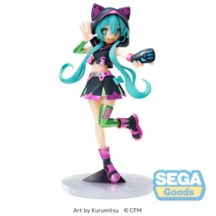 Hatsune Miku Luminasta Hatsune Miku Live Stage PVC szobor figura 18 cm termékfotó