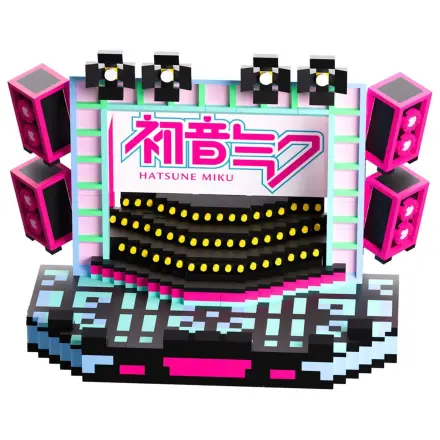 Hatsune Miku Miku's Stage építőkészlet 19 cm     termékfotó