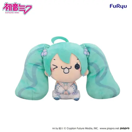 Hatsune Miku Mochipico Nemophila C plüss figura 15 cm termékfotó