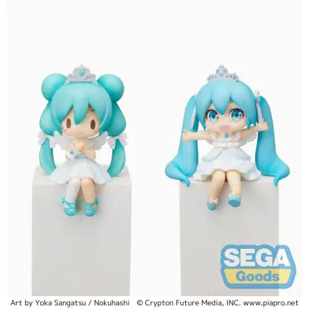 Hatsune Miku MP Perching Collection Hatsune Miku 15th Anniversary Ver. PVC szobor figura 7 cm termékfotó