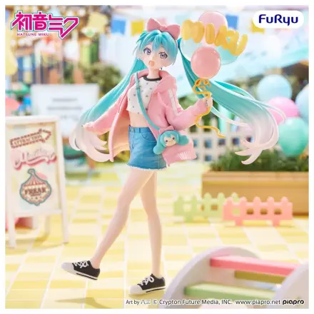 Hatsune Miku Muchute Theme Park Date Version PVC figura 19 cm termékfotó