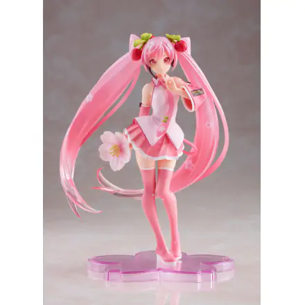 Sakura Miku Newly Drawn 2021 Ver. PVC szobor figura 18 cm termékfotó