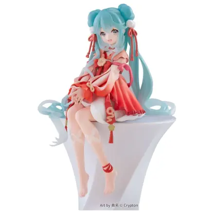 Hatsune Miku Noodle Stopper 2026 Chinese New Year Ver. PVC szobor figura 14 cm  termékfotó