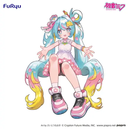 Hatsune Miku Noodle Stopper Hatsune Miku 10th Anniversary PVC szobor figura 14 cm  termékfotó