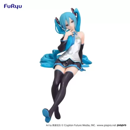 Hatsune Miku Noodle Stopper Kuroboshi Kouhaku Ver. (re-run) PVC szobor figura 14 cm termékfotója