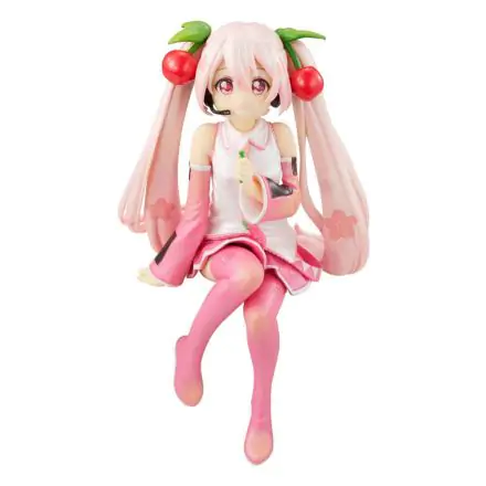 Hatsune Miku Noodle Stopper Sakura Miku 2022 Pearl Color PVC szobor figura 13 cm termékfotó