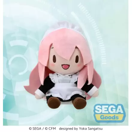 Hatsune Miku: Project DIVA Arcade Future Tone Fuwa Petit plüss figura Megurine Luka Maid Ver. (EX) 16 cm termékfotója