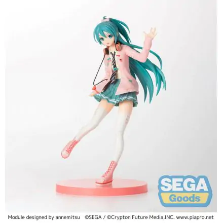 Hatsune Miku Project DIVA Arcade Future Tone SPM Hatsune Miku - Ribbon Girl szobor figura 24 cm termékfotó