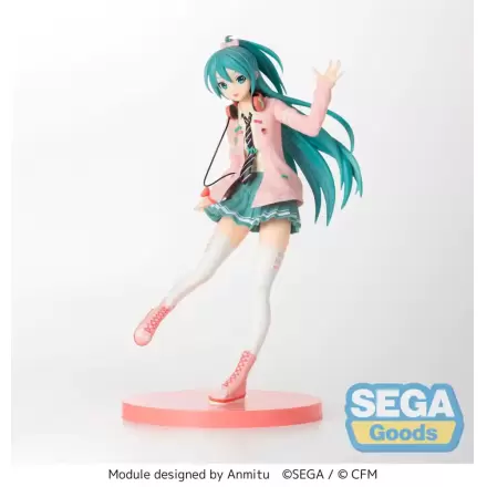 Hatsune Miku Project DIVA Arcade SPM Hatsune Miku Ribbon Girl PVC szobor figura 24 cm termékfotója