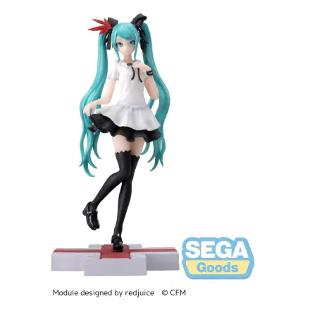 Hatsune Miku: Project DIVA MEGA39's Luminasta Hatsune Miku -Supreme- PVC szobor figura 18 cm termékfotója