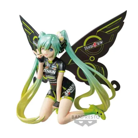 Hatsune Miku Racing Banpresto Chronicle Team Ukyo Cheering Miku Racing 2017 Figur 13cm termékfotója