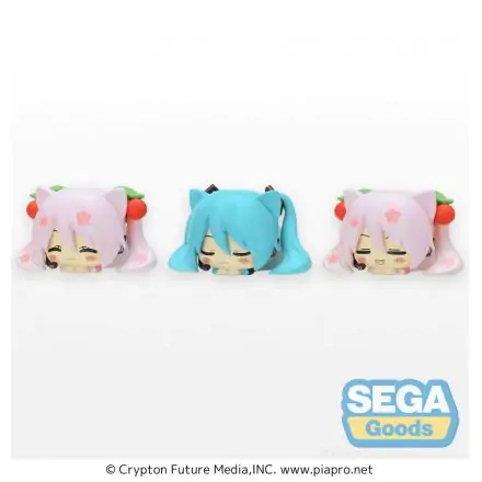 Hatsune Miku Series Ohiruneko PM Sakura Miku 2023 PVC szobor figura 5 cm termékfotó