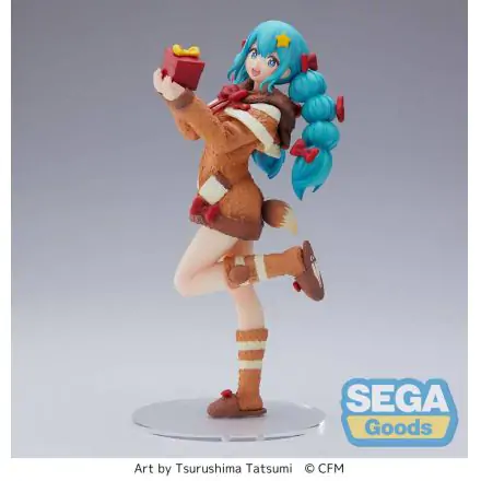 Hatsune Miku Series SPM Hatsune Miku Winter 2022 Ver. PVC szobor figura 21 cm termékfotó