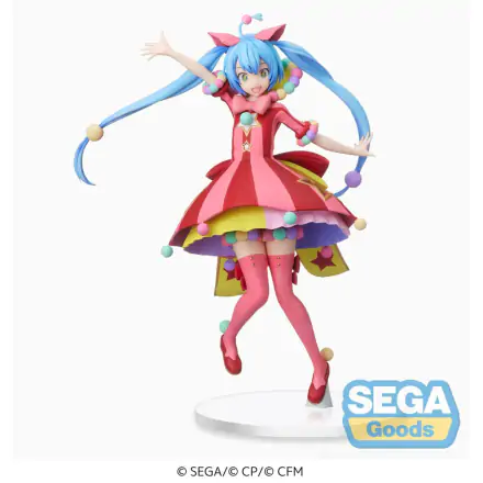 Hatsune Miku SPM Wonderland Sekai Miku PVC szobor figura 21 cm termékfotó
