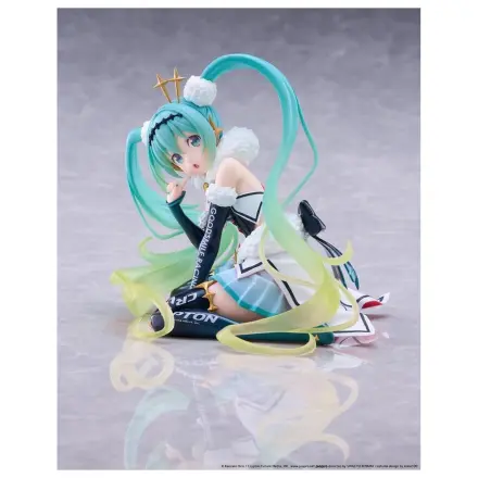 Hatsune Miku Taito Kuji PVC figura Racing Miku 2018 Ver. Round 8 13 cm termékfotó