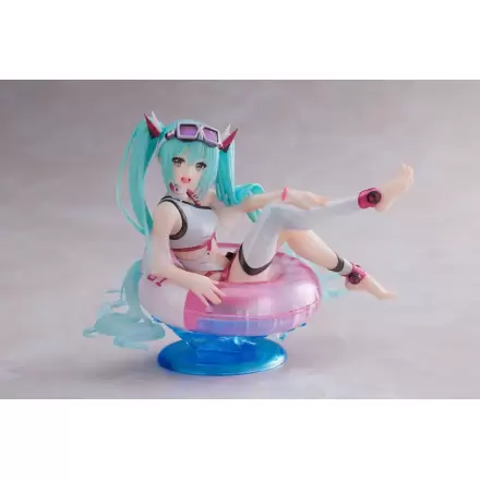 Hatsune Miku Wonderland Aqua Float Girls Hatsune Miku Reissue PVC szobor figura 18 cm termékfotója