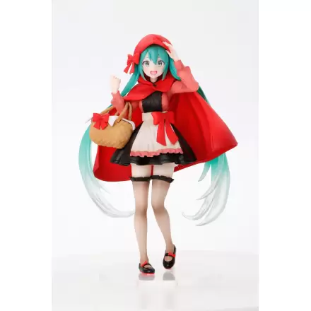 Hatsune Miku Wonderland Little Red Riding Hood PVC szobor figura 18 cm termékfotója