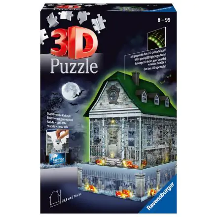 Haunted house 3D puzzle 216db-os termékfotó