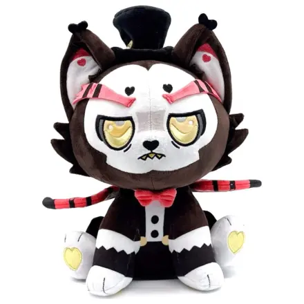 Hazbin Hotel Husk Kitty plüss figura 22 cm termékfotó
