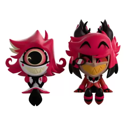 Hazbin Hotel Vinyl figurák Alastor & Niffty Monitor Buddiez termékfotó