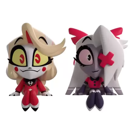 Hazbin Hotel Vinyl figurák Charlie & Vaggie Monitor Buddiez termékfotó