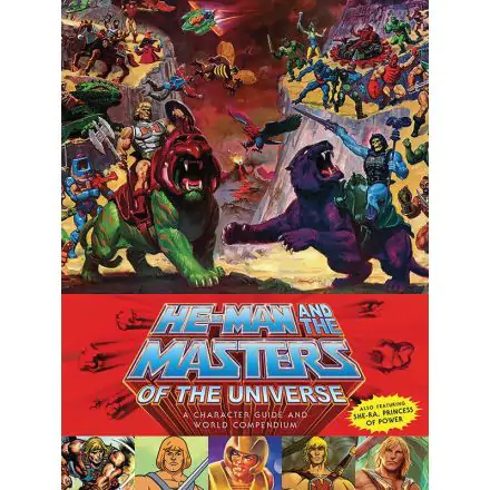 He-Man and the Masters of the Universe Book A Character Guide and World Compendium Angol nyelvű termékfotó