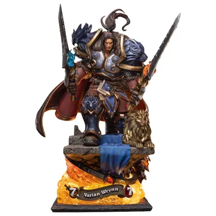 Hearthstone 1/10 Varian Wrynn szobor figura 31 cm termékfotó