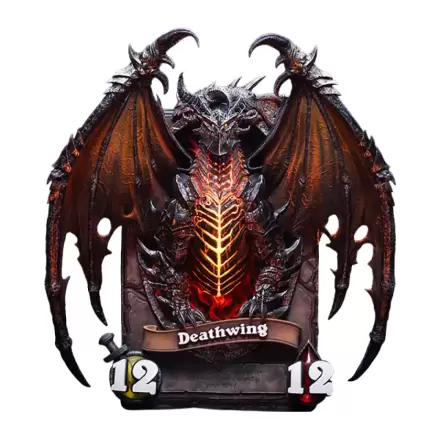 Hearthstone 3D Art Frame Deathwing szobor figura 34 cm termékfotó