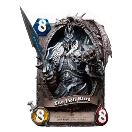 Hearthstone 3D Art Frame The Lich King szobor figura 31 cm termékfotó