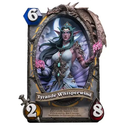 Hearthstone 3D Art Frame Tyrande Whisperwind szobor figura 31 cm termékfotó