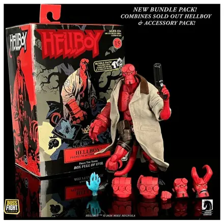 Hellboy akciófigura 1/12 Scale Bundle Pack termékfotó