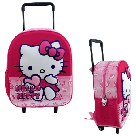 Hello Kitty 3D gurulós táska 32cm termékfotó