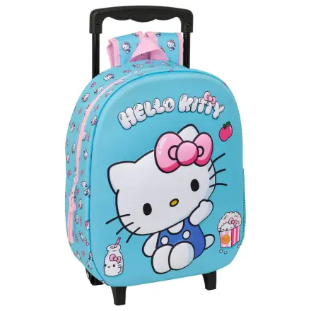 Hello Kitty 3D gurulós táska 33cm termékfotó