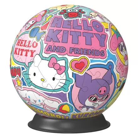 Hello Kitty 3D puzzle 72db-os termékfotó
