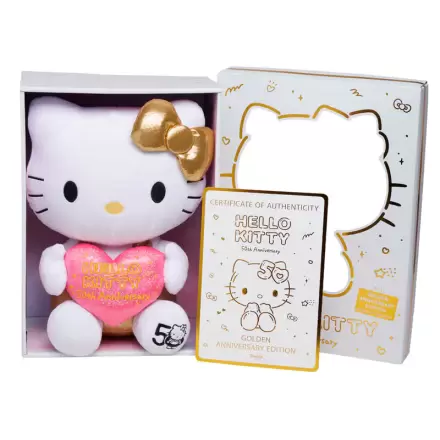 Hello Kitty 50th Anniversary plush toy 30cm termékfotója