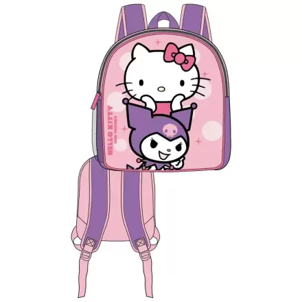 Hello Kitty & Kuromi 3D táska hátizsák 30cm termékfotója