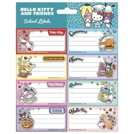 Hello Kitty and Friends American Diner Version füzetcímke  termékfotó