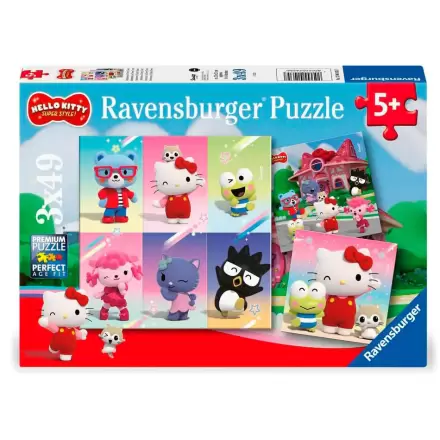 Hello Kitty and Friends Hello Kitty puzzle 3x49db-os termékfotó