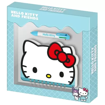 Hello Kitty and Friends keményfedeles füzet és toll csomag termékfotó
