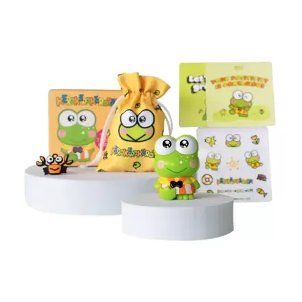 Hello Kitty and Friends Mini figura Keroppi 7 cm termékfotó