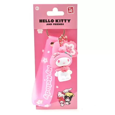 Hello Kitty and Friends Sanrio Sakura My Melody kulcstartó termékfotója