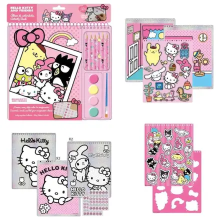Hello Kitty and Friends színező csomag termékfotó