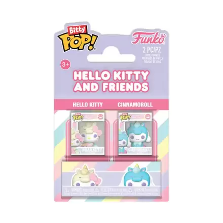 Hello Kitty Bitty Funko POP! Vinyl 2 db-os figura csomag HK & Cinnamonroll termékfotó