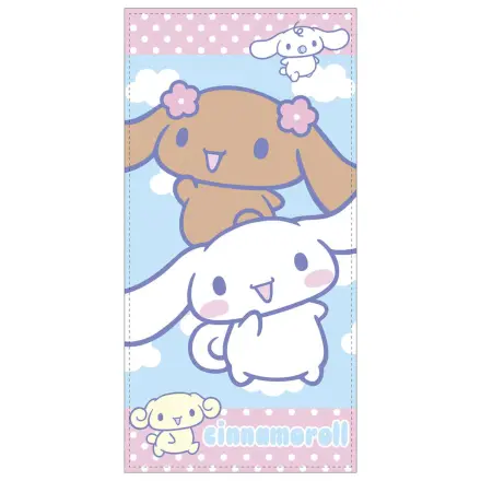 Hello Kitty Cinnamoroll mikroszálas strandtörölköző termékfotó