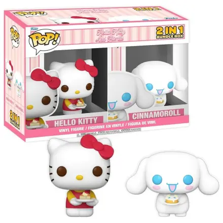 Funko POP Hello Kitty Exclusive Box Cinnamoroll & Hello Kitty with Cake  termékfotó